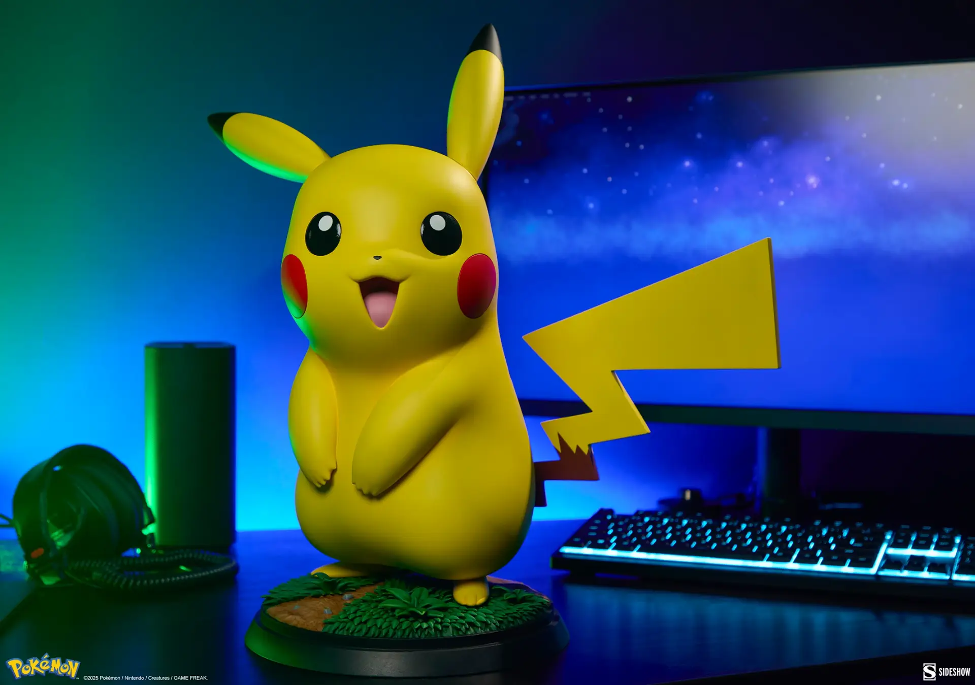 Life-Size Pikachu Statue by Sideshow Released!