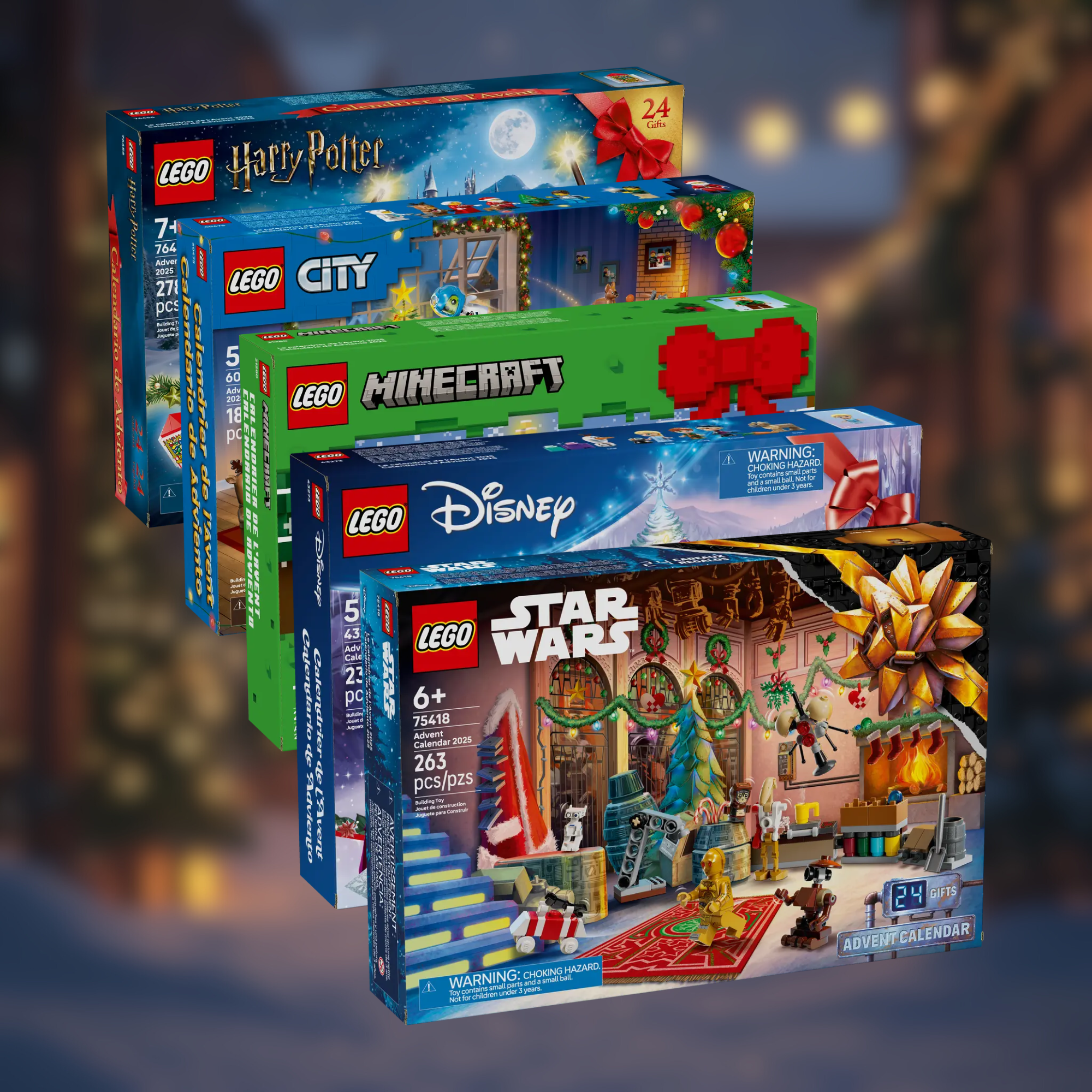 LEGO 2025 Advent Calendars Unwrapped: Harry Potter, City & Star Wars